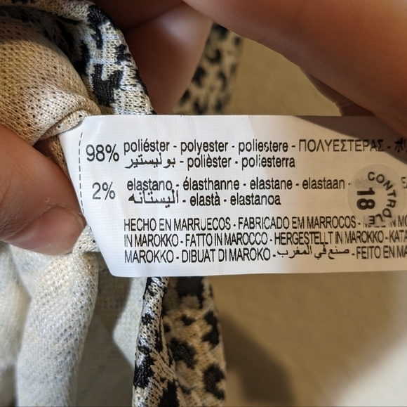 Zara A-line leopard mini skirt - Picture 6 of 6